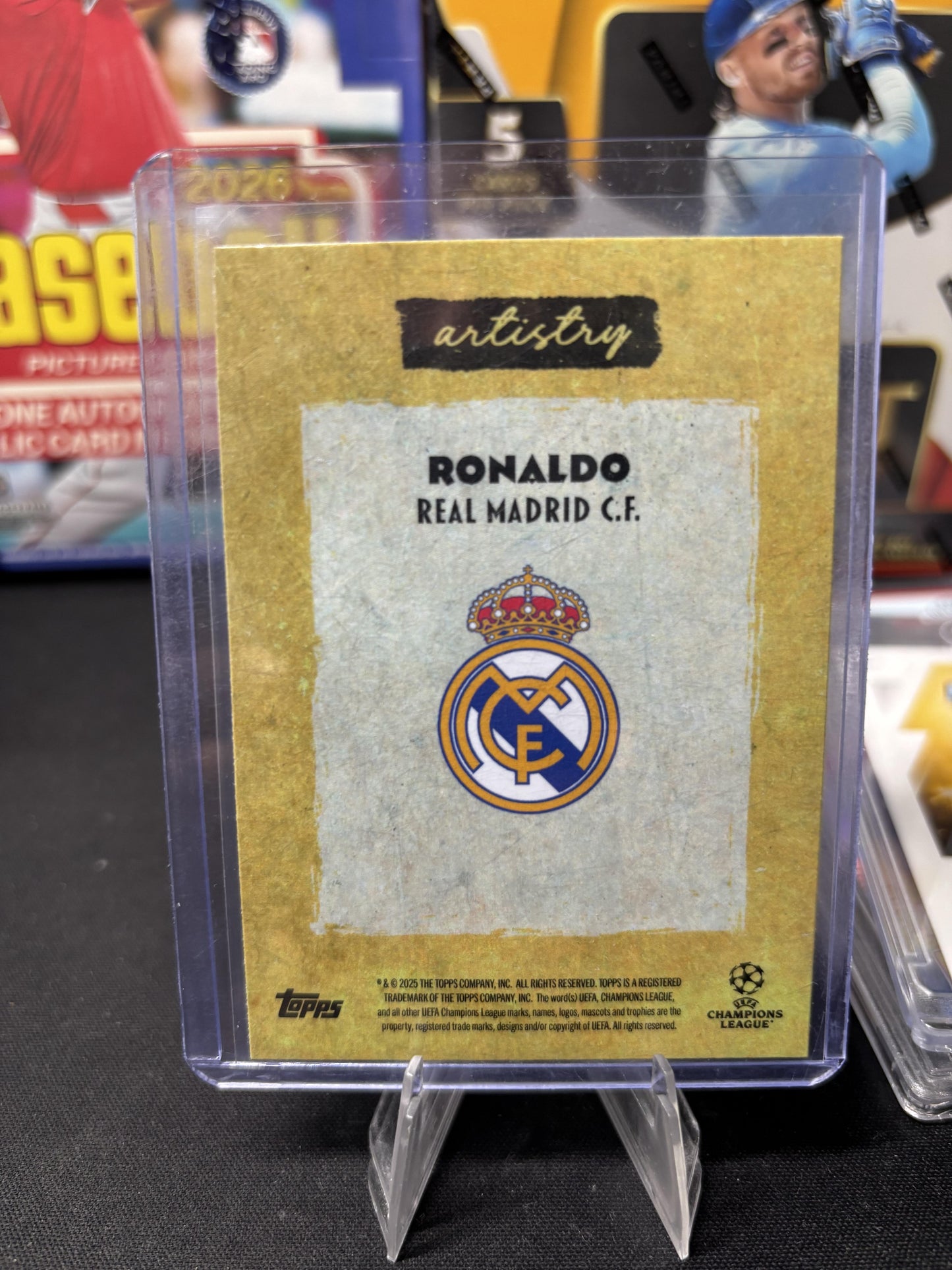 2025-26 Topps Deco UEFA Club Competitions #NNO Ronaldo Nazario