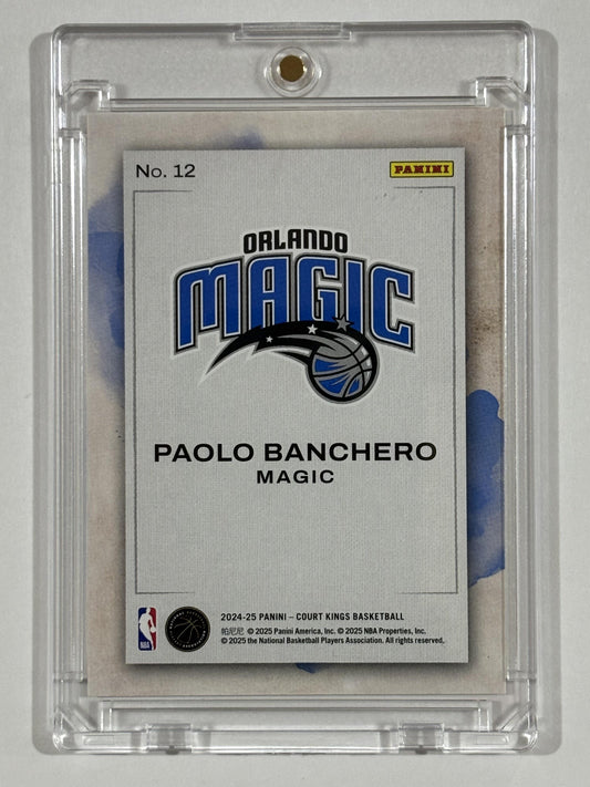 2024-25 Panini Court Kings #12 Paolo Banchero Water Color
