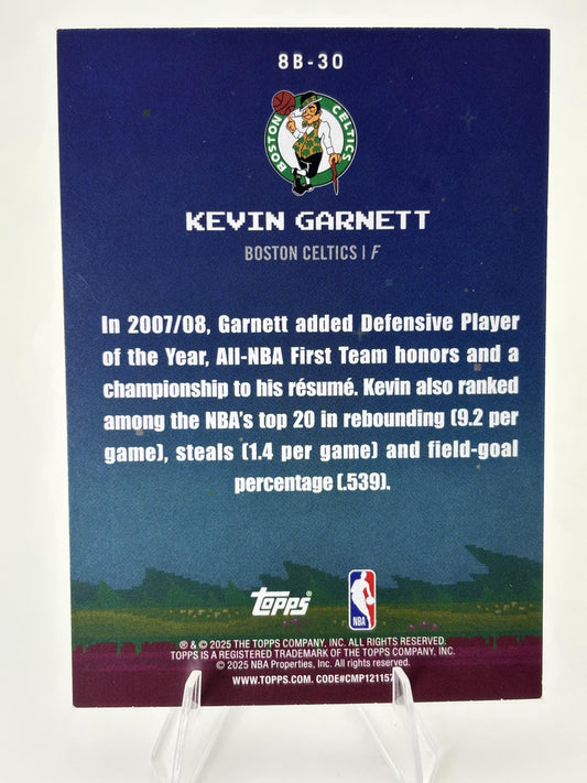 2025-26 Topps #8B-30 Kevin Garnett 8-Bit Ballers