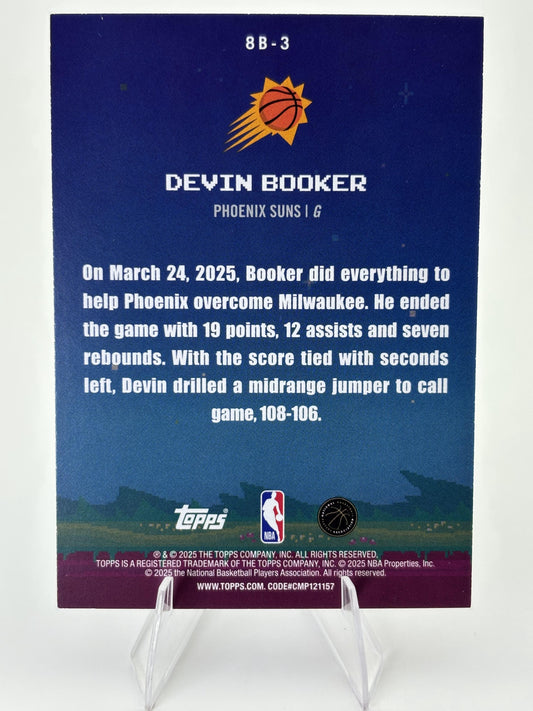 2025-26 Topps #8B-3 Devin Booker 8-Bit Ballers