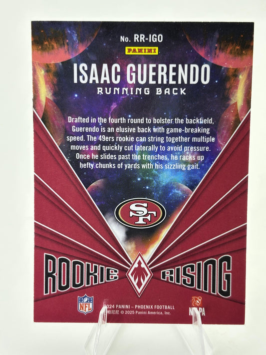 2024 Panini Phoenix #RR-IGO Isaac Guerendo Rookie Rising Wave