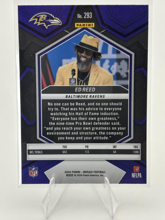 2024 Panini Mosaic #293 Ed Reed