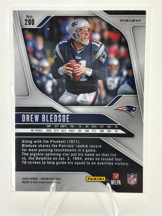 2024 Panini Prizm #200 Drew Bledsoe Lazer