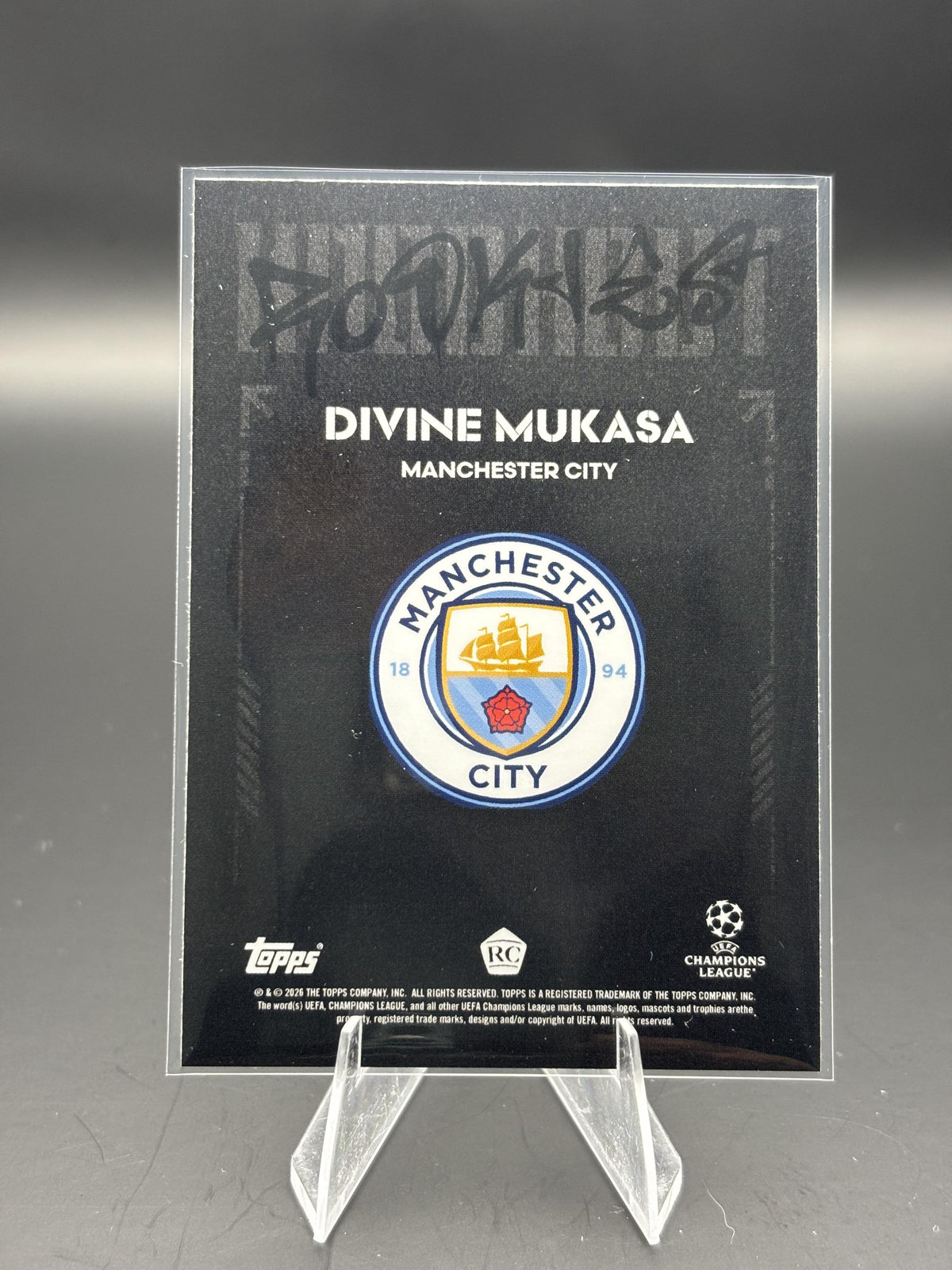 2025-26 Topps Knockout UEFA Club Competitions #NNO Divine Mukasa