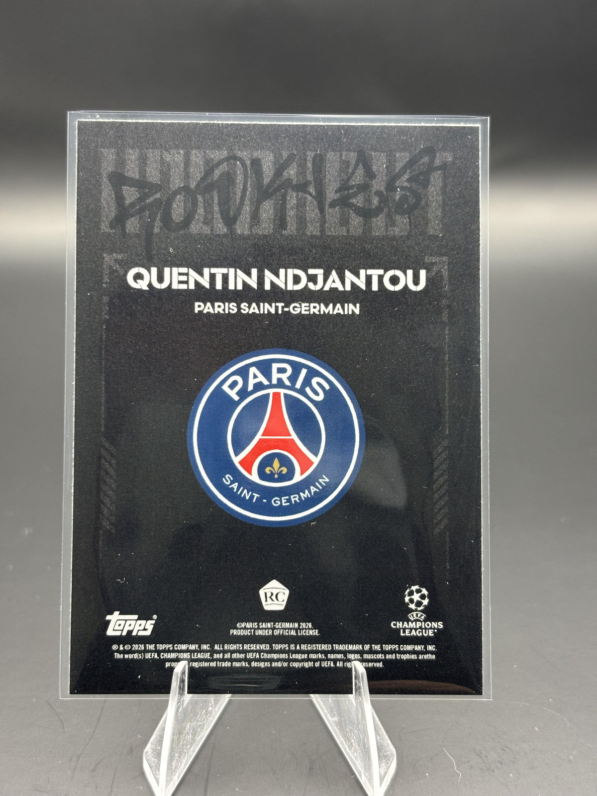 2025-26 Topps Knockout UEFA Club Competitions #NNO Quentin Ndjantou