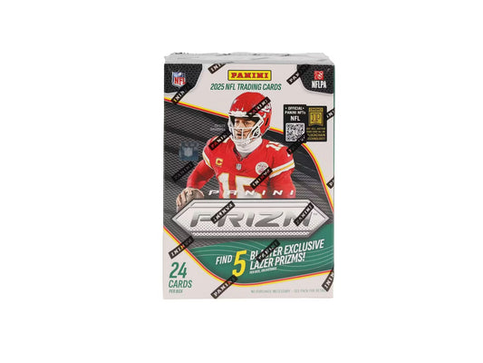 Break #3 – 2025 NFL Mixer Donruss Optic Hobby Box + 2 Prizm Blaster Box | 32 Spots
