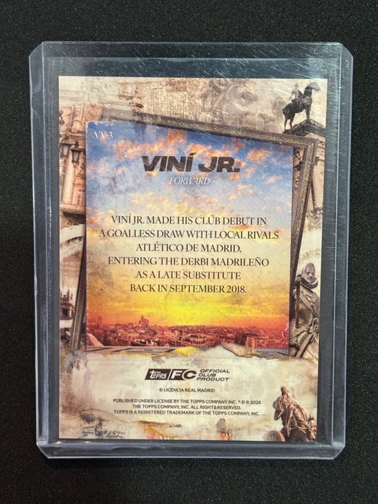 2025/26 Topps Los Blancos Real Madrid Vini Jr Vintage VV-3