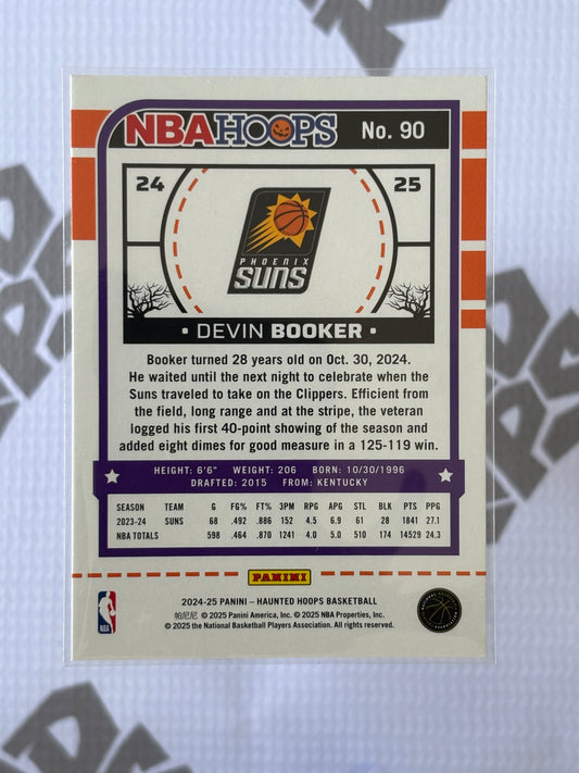 Devin Booker Slime Parallel – 2024-25 Panini Haunted Hoops (Phoenix Suns)