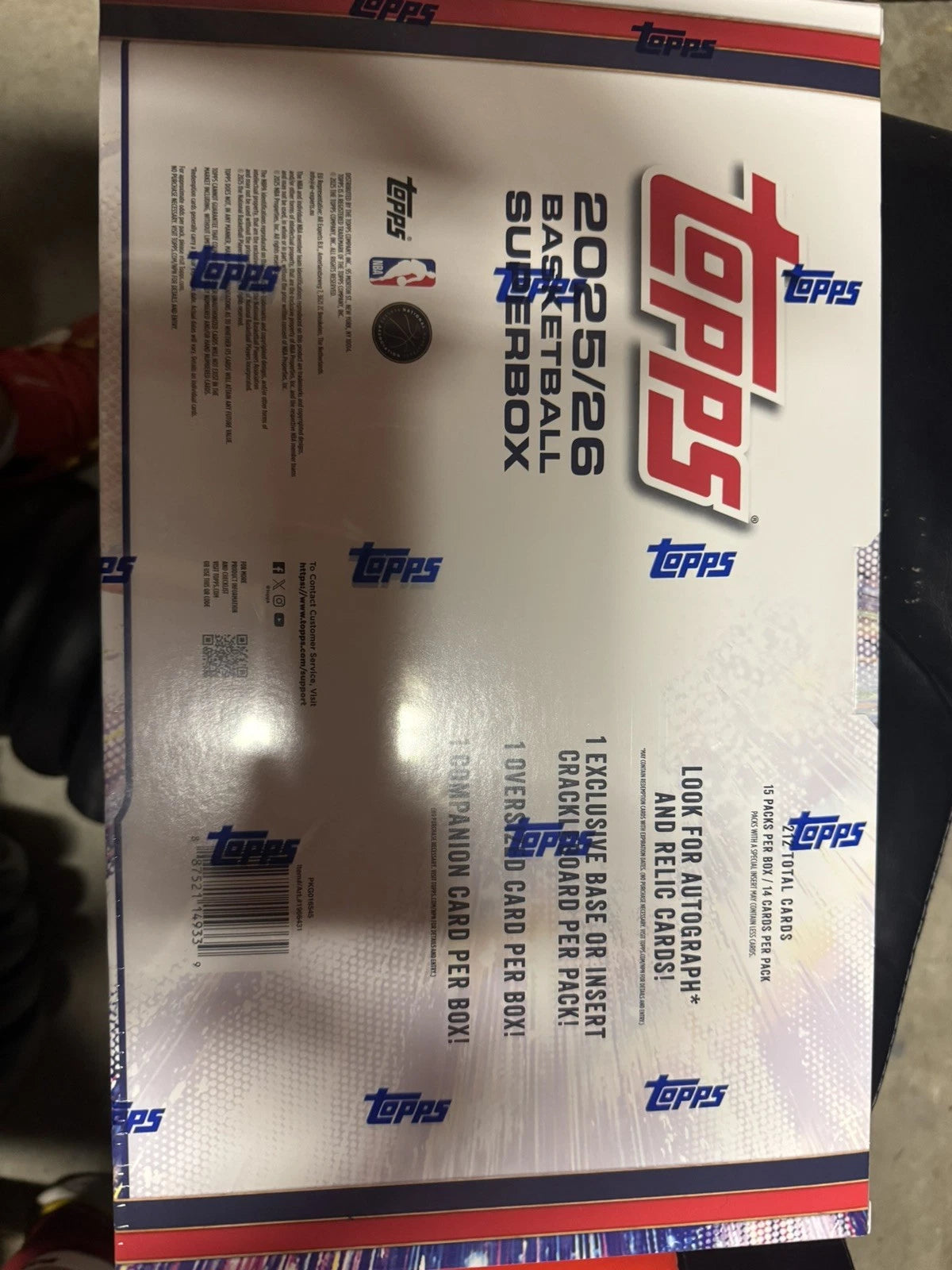 2025-26 Topps NBA Flagship Collection Box