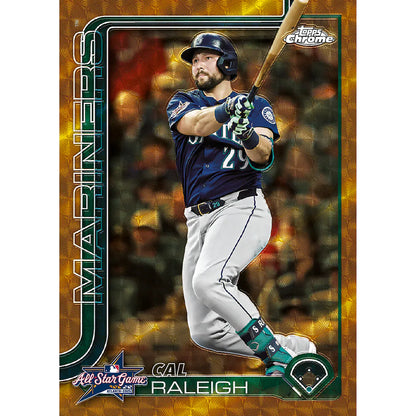 2025 Topps MLB Chrome Updates Baseball Trading Card Mega Box