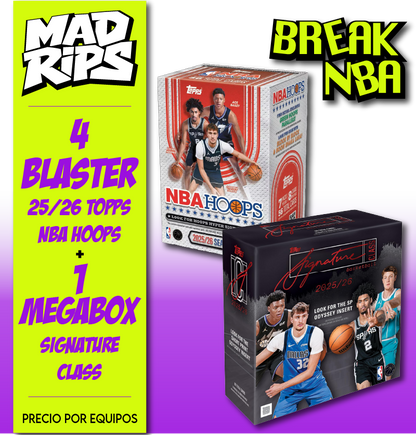 Break NBA Hoops + Signature Class | Pick Your Team