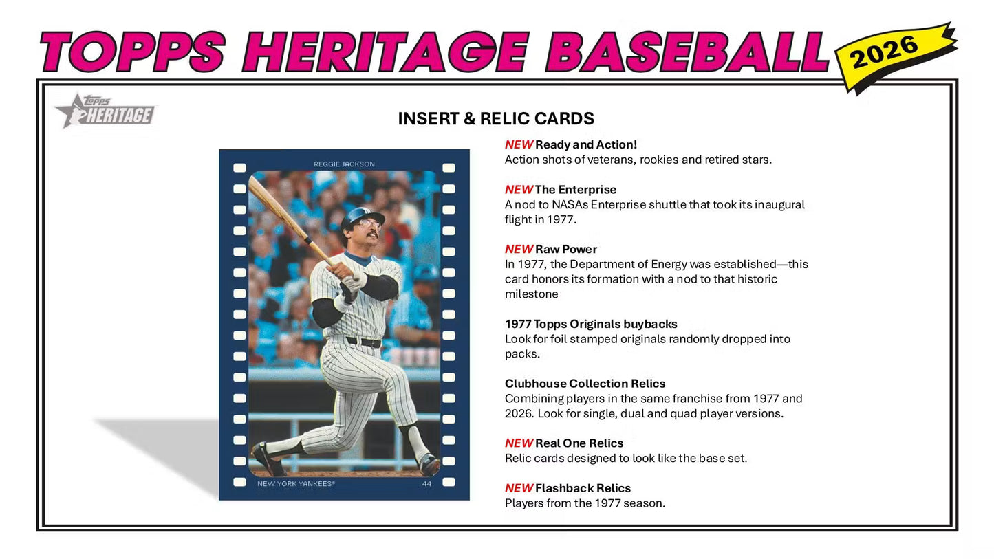 MLB NIGHT BREAK | Topps Heritage 2026 + Select 2025 + PSA Giveaway | 14 Spots
