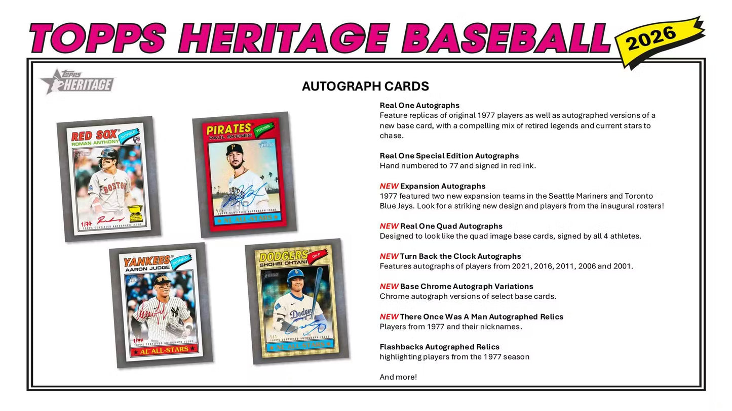 MLB NIGHT BREAK | Topps Heritage 2026 + Select 2025 + PSA Giveaway | 14 Spots