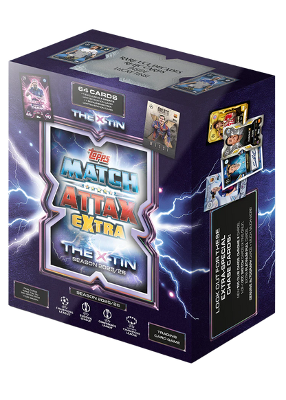 BREAK | UEFA Match Attax Extra 2026 | Pick Your Team | X Tin + Mega Tin Blitzballers + Full Box