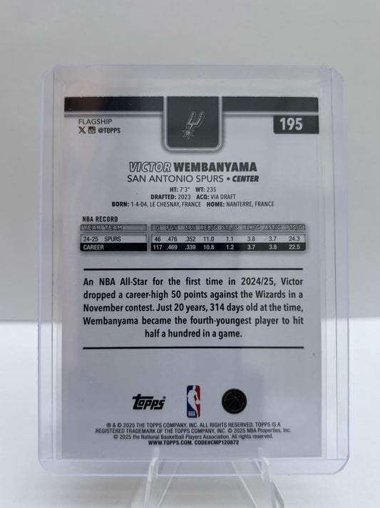 2025-26 Topps #CC-1 Victor Wembanyama Companion Cards