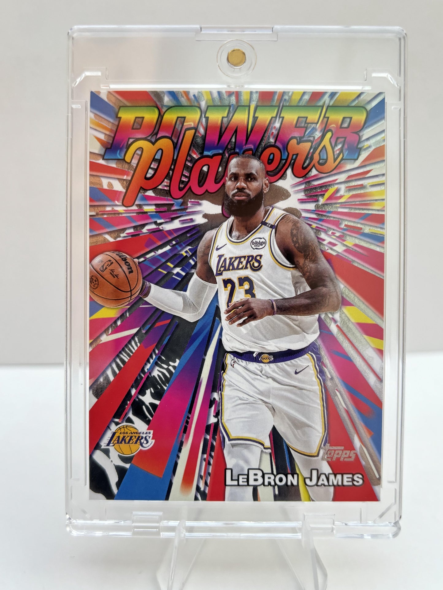 2025-26 Topps #PP-7 LeBron James Power Players Holo Foil