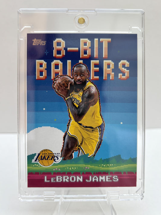 2025-26 Topps #8B-19 LeBron James 8-Bit Ballers