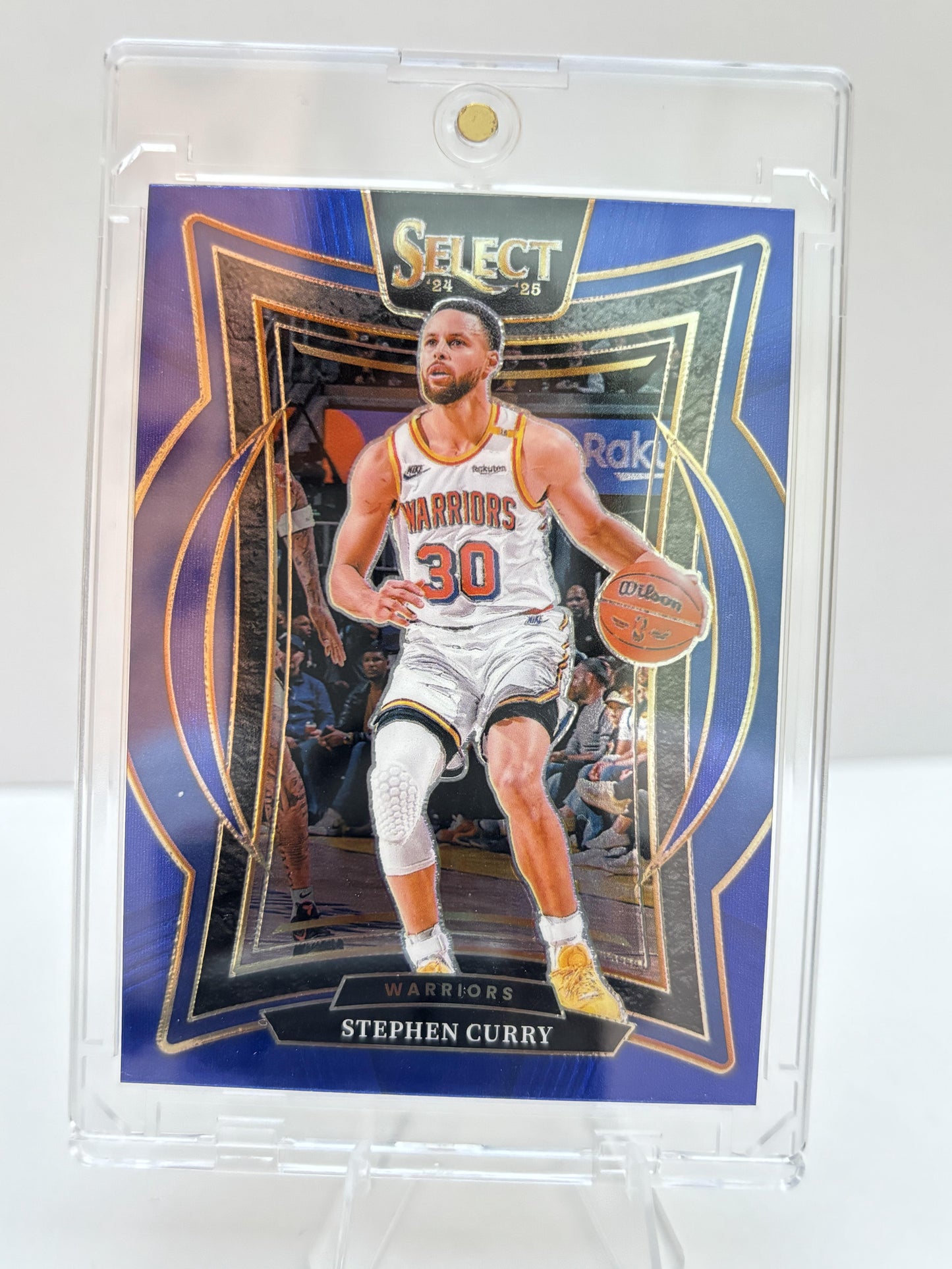 2024-25 Panini Select #7 Stephen Curry Silver Prizm