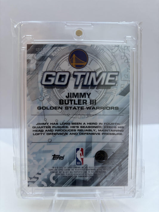 2025-26 Topps Chrome #GT-2 Jimmy Butler III Go Time Refractor