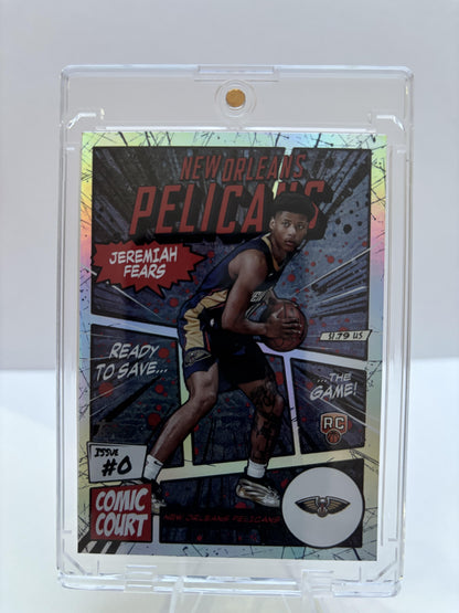 2025-26 Topps #CC-19 Jeremiah Fears Comic Court