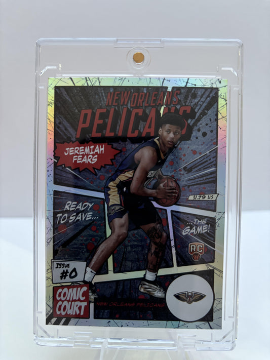 2025-26 Topps #CC-19 Jeremiah Fears Comic Court