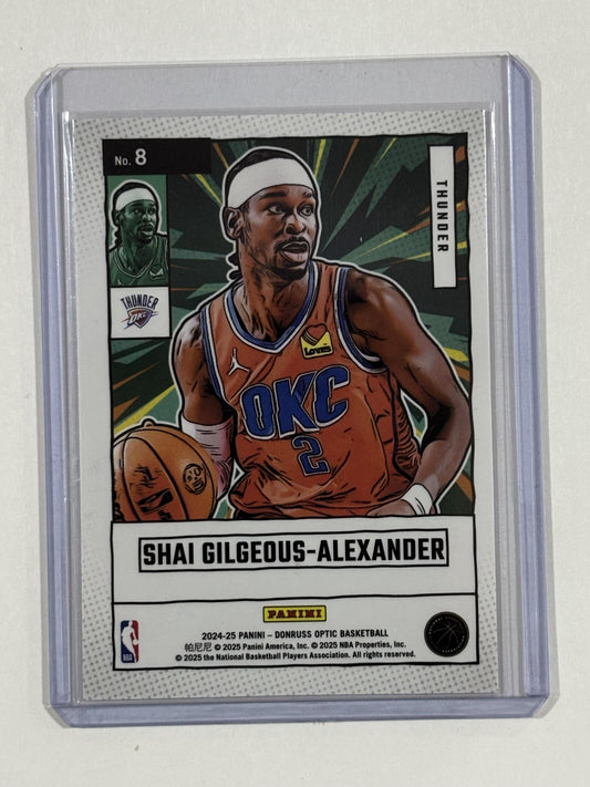 2024-25 Donruss Optic #8 Shai Gilgeous-Alexander Net Marvels