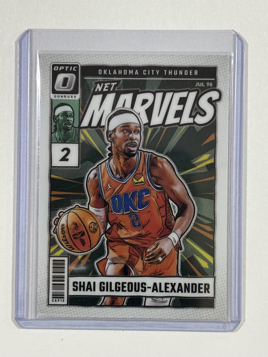 2024-25 Donruss Optic #8 Shai Gilgeous-Alexander Net Marvels