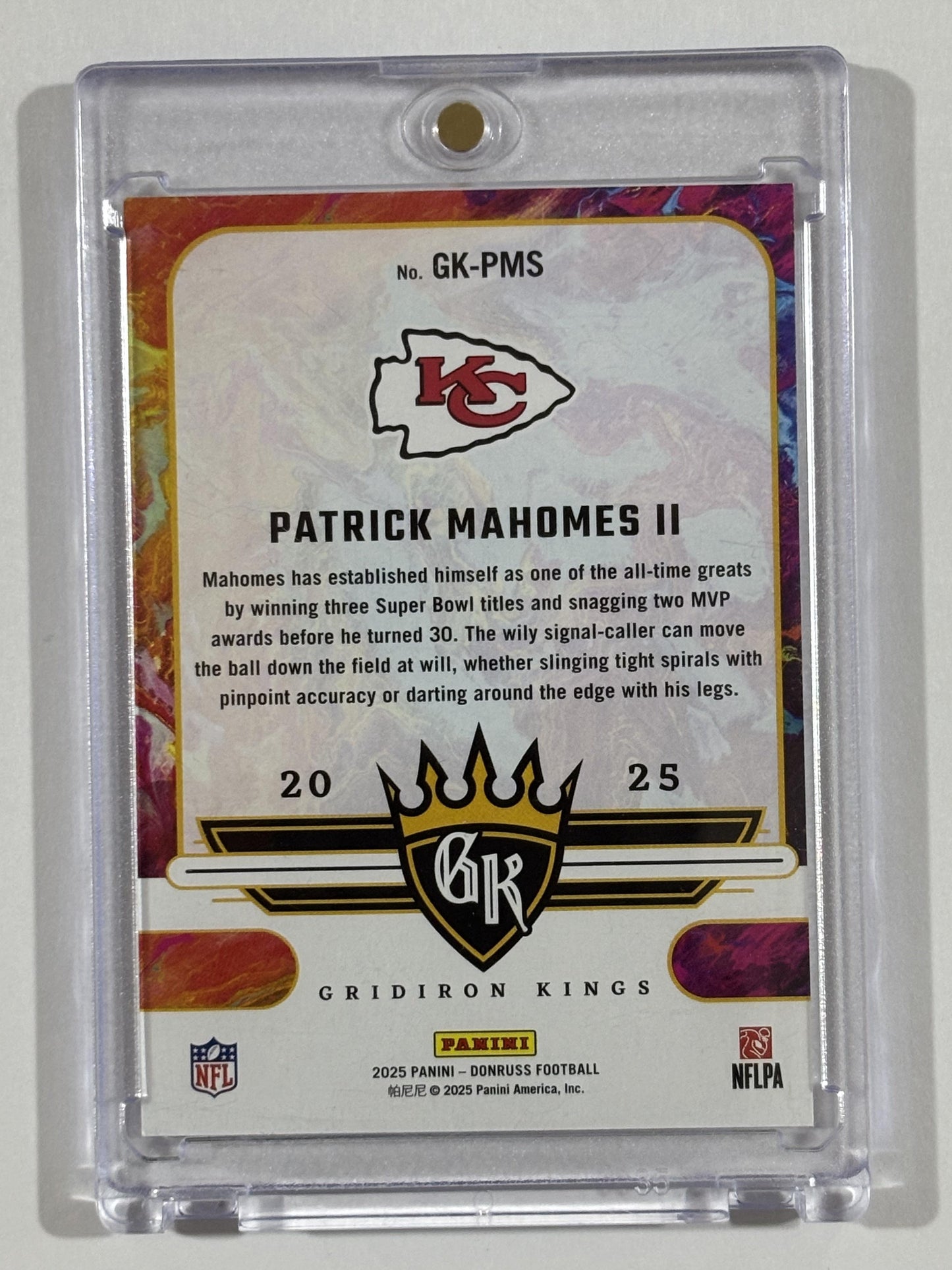 2025 Donruss #GK-JBW Joe Burrow Gridiron Kings