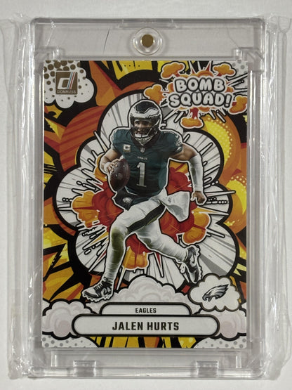 2025 Donruss #BS-JHS Jalen Hurts Bomb Squad