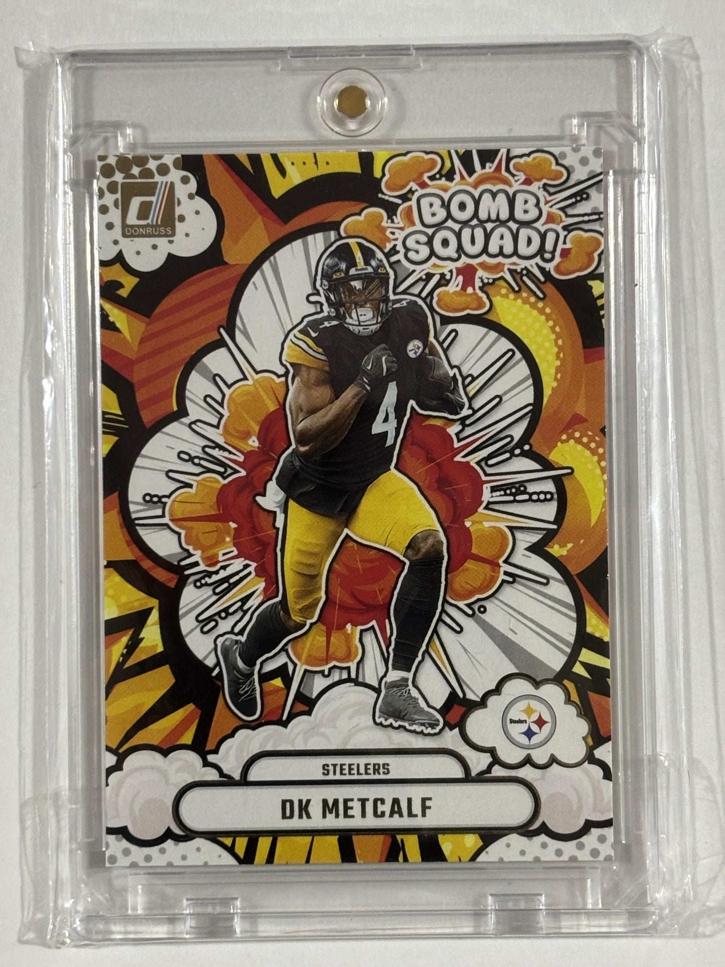 2025 Donruss #BS-DMT DK Metcalf Bomb Squad