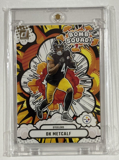 2025 Donruss #BS-DMT DK Metcalf Bomb Squad