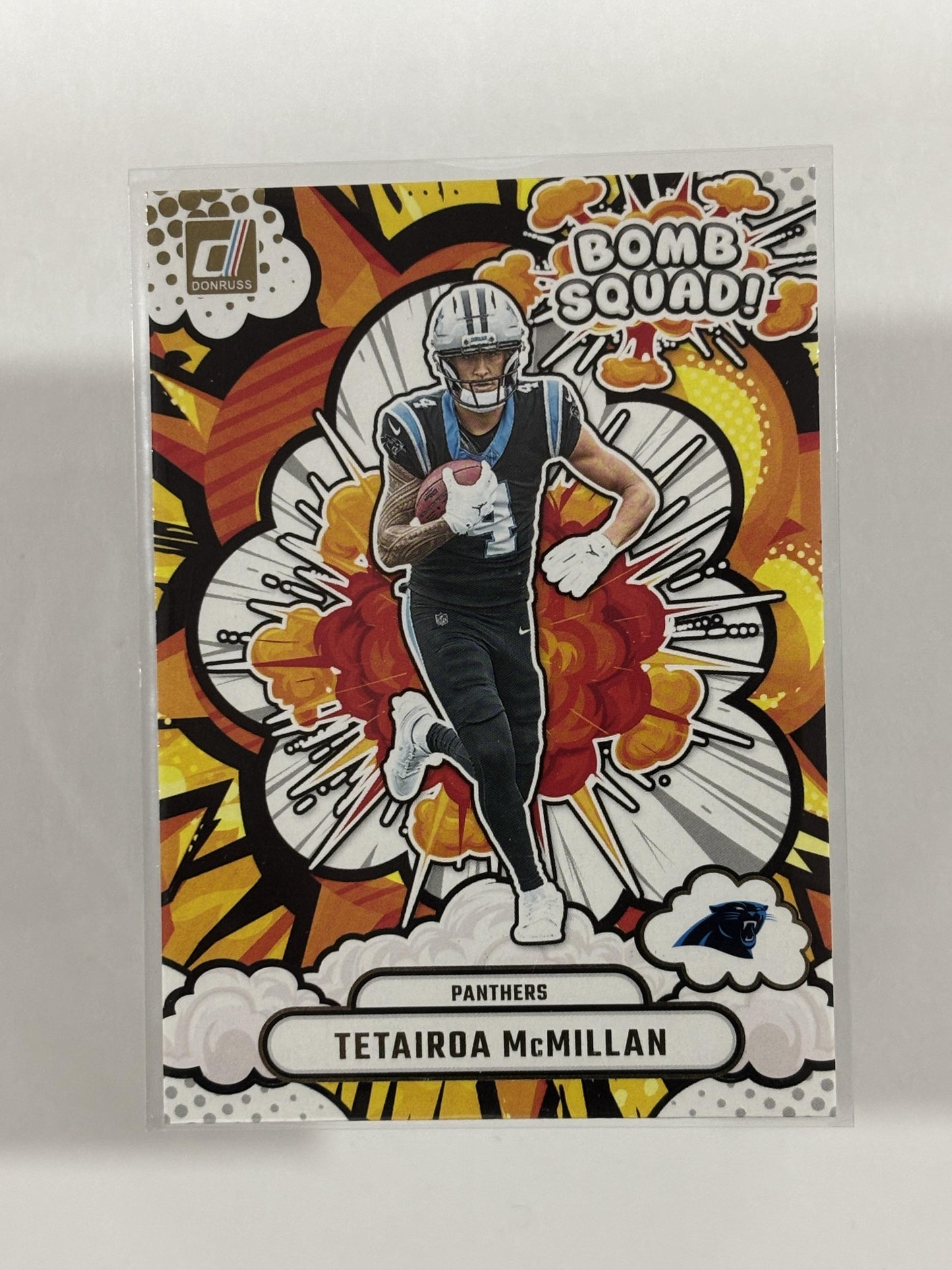 2025 Donruss #BS-TMN Tetairoa McMillan Bomb Squad