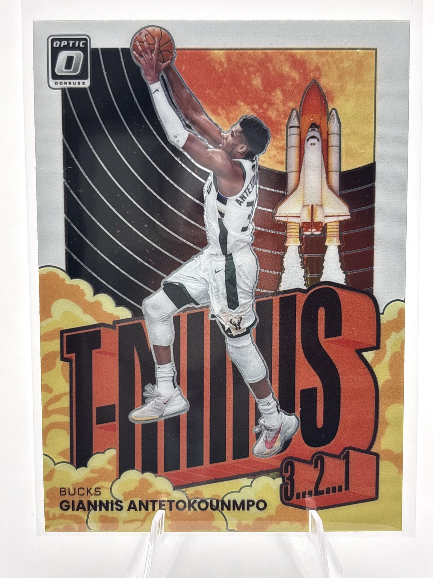 Giannis Antetokounmpo – 2021-22 Donruss Optic T-Minus 3...2...1 #3 | Bucks