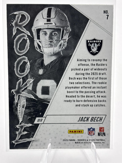 Jack Bech RC – 2025 Panini Rookies & Stars #7