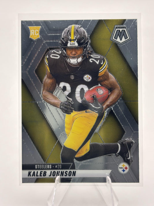 2025 Panini Mosaic #315 Kaleb Johnson