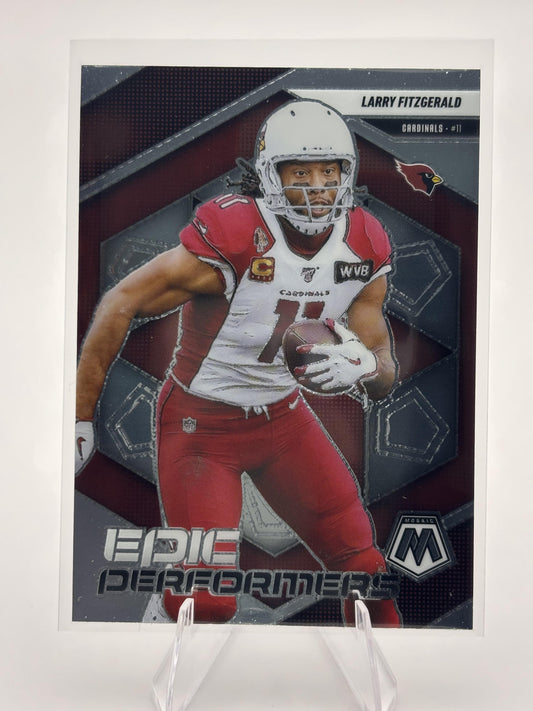 2025 Panini Mosaic #13 Larry Fitzgerald Epic Performers
