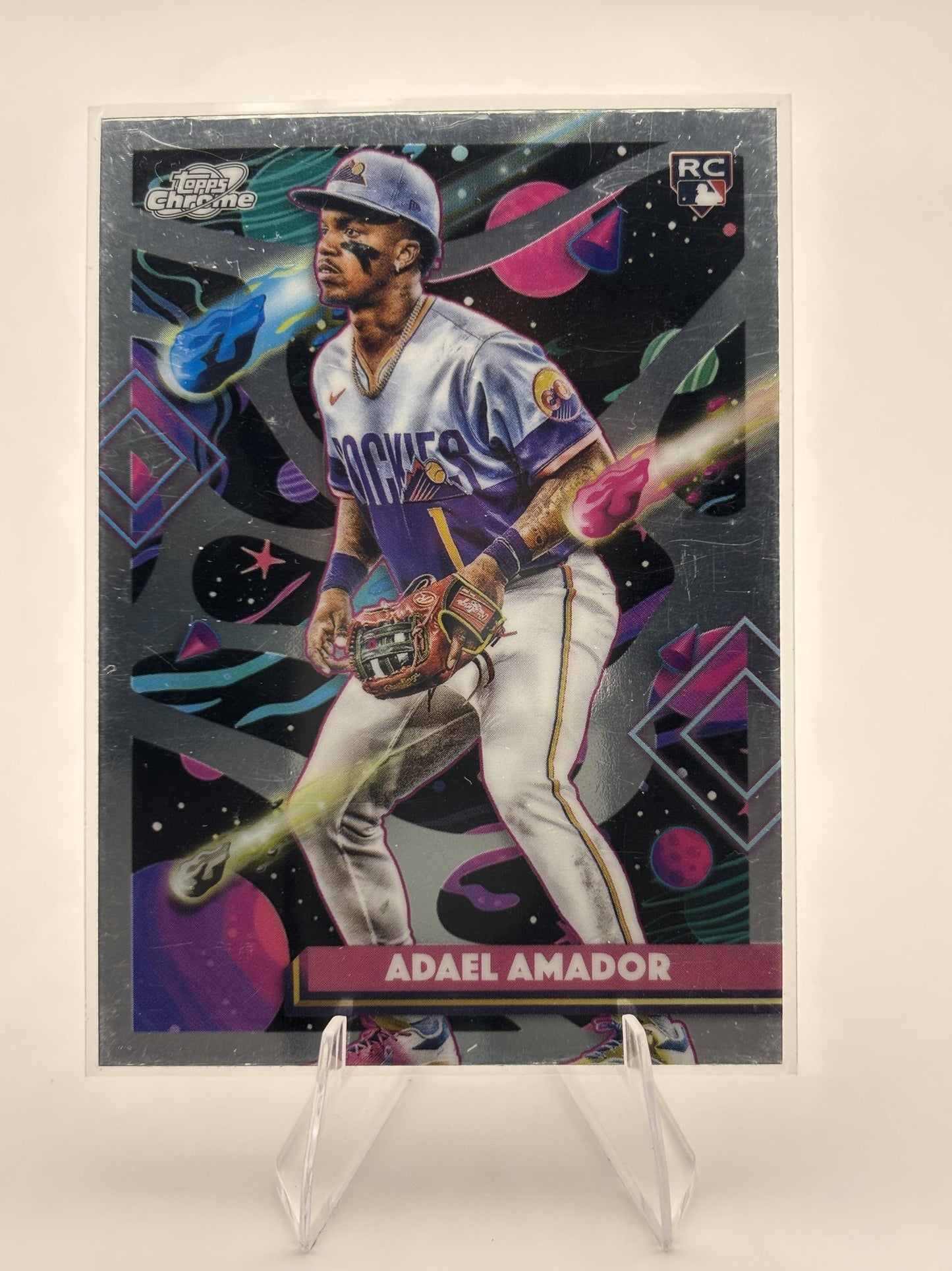 2025 Topps Chrome Cosmic #97 Adael Amador