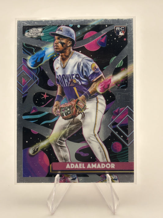 2025 Topps Chrome Cosmic #97 Adael Amador