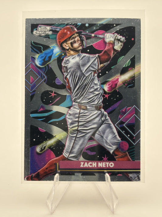2025 Topps Chrome Cosmic #113 Zach Neto