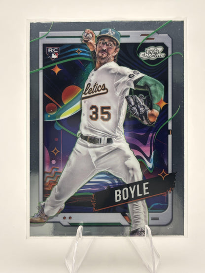 2024 Topps Chrome Cosmic #191 Joe Boyle