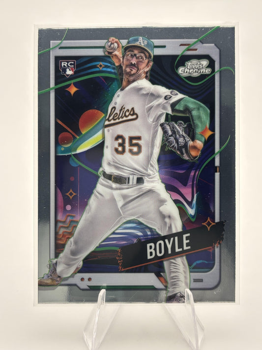 2024 Topps Chrome Cosmic #191 Joe Boyle