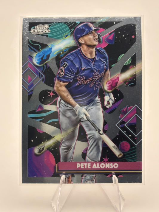 2025 Topps Chrome Cosmic #151 Pete Alonso