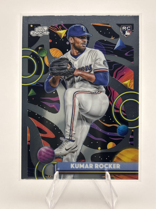 2025 Topps Chrome Cosmic #120 Kumar Rocker
