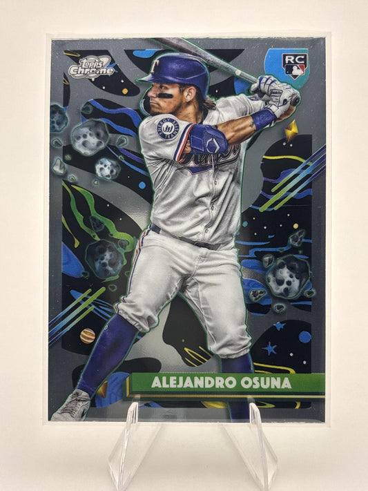 2025 Topps Chrome Cosmic #176 Alejandro Osuna