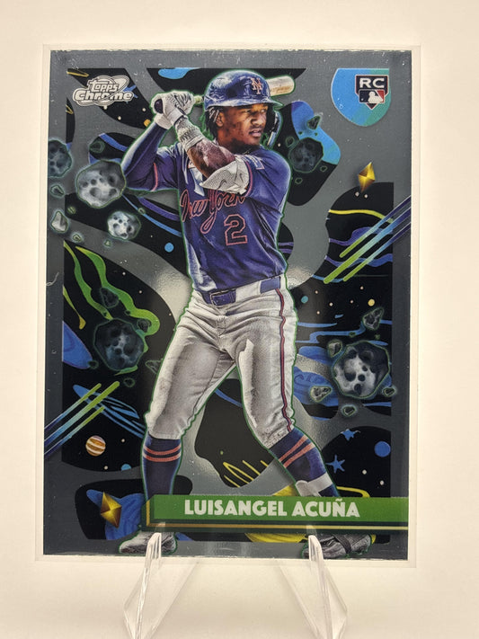 2025 Topps Chrome Cosmic #24 Luisangel Acuña