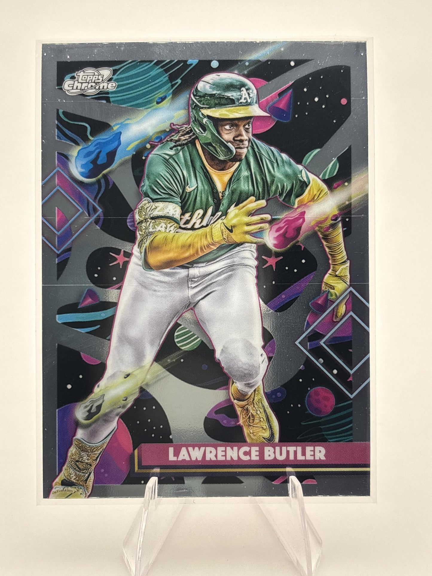 2025 Topps Chrome Cosmic #80 Lawrence Butler