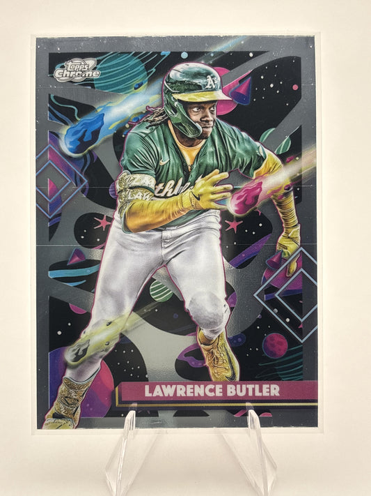 2025 Topps Chrome Cosmic #80 Lawrence Butler