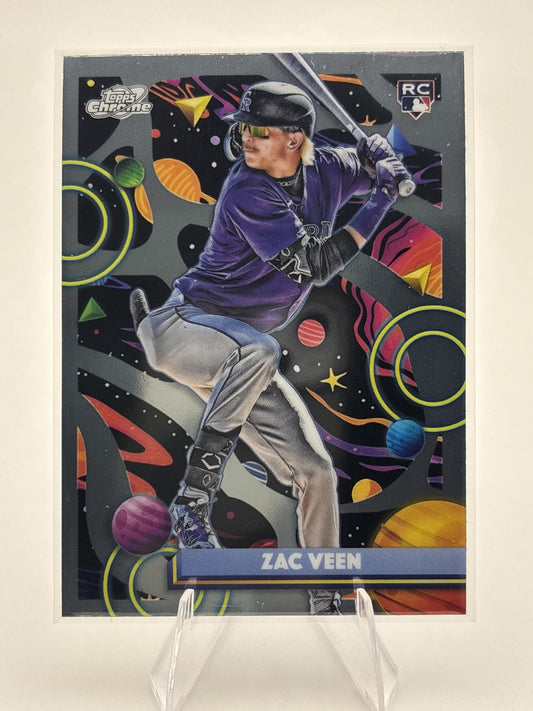2025 Topps Chrome Cosmic #93 Zac Veen