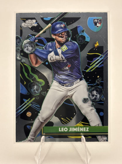 2025 Topps Chrome Cosmic #84 Leo Jiménez
