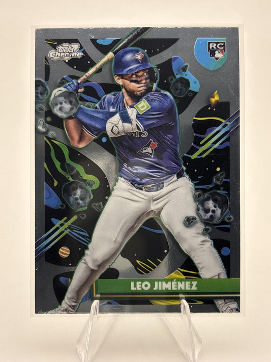 2025 Topps Chrome Cosmic #84 Leo Jiménez